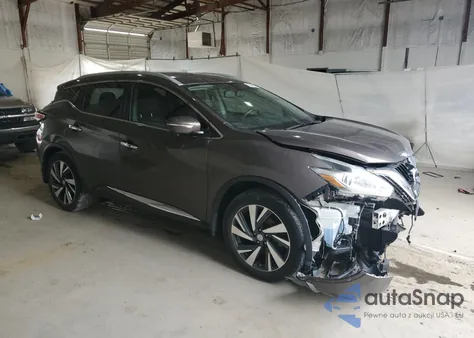 2015 Nissan Murano S z USA, uszkodzony, nr VIN 5N1AZ2MHXFN247460